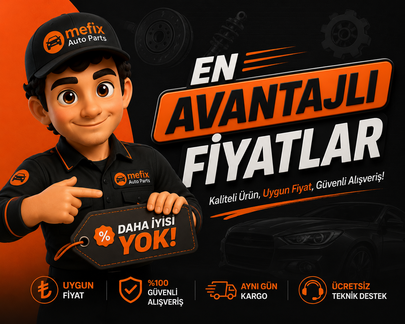 En Avantajlı Fiyatlar - Mefix Auto Parts