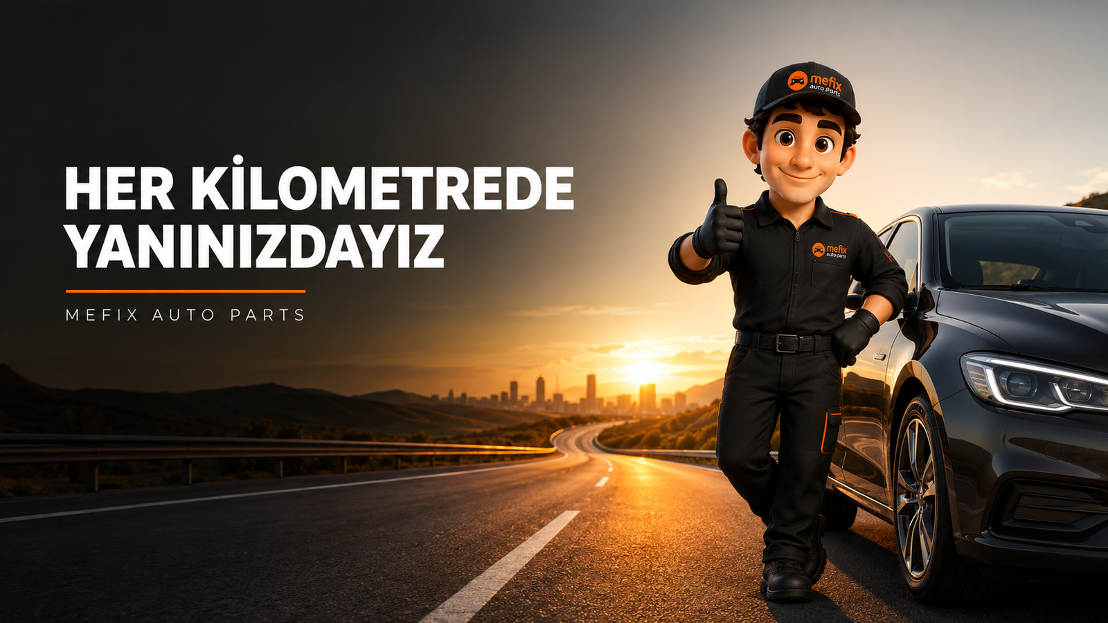 Her Kilometrede Yanınızdayız - Mefix Auto Parts